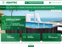 Tablet Screenshot of abatec.pl